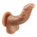 Cloud 9 Working Man Your Soldier 6.5 Inch Dildo Tan with veined shaft and suction cup base.