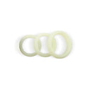 Lit Go Glow Silicone Cock Ring Set featuring three glow-in-the-dark silicone rings in graduated sizes.