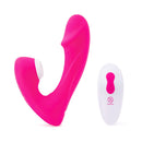 Together Internal Kiss Remote Control Vibe Pink with remote control for enhanced dual stimulation.