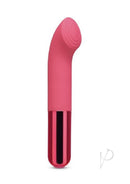 Le Wand Mini Vibe G-Love Rechargeable G-Spot Vibrator Red, compact design for targeted internal stimulation.