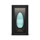 Lelo LILY 3 Rechargeable Mini Silicone Vibrator Polar Green in elegant packaging.