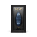LELO NEA 3 Mini Silicone Vibrator Alien Blue in elegant packaging, showcasing its smooth design and powerful features.