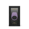 LELO TOR 3 Vibrating Cockring Violet Dust packaging showcasing its sleek design and color.