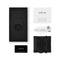LELO TOR 3 Vibrating Cockring Black packaging contents including cockring, USB cable, and registration card.