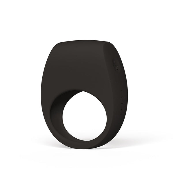LELO TOR 3 Vibrating Cockring Black, soft silicone design for enhanced couple's pleasure and intimacy.