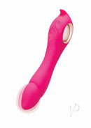 Bodywand G-Play Inflatable Squirt Master Vibrator Pink with rounded tip for G-spot stimulation.