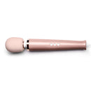 Le Wand Plug In Vibrating Massager Wand Rose Gold with extendable cord and soothing vibrations.