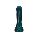 Tantus Acute 5.5 Inch Curved Dildo Medium-firm Emerald in stunning emerald color and sleek design for targeted stimulation.
