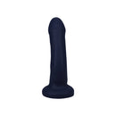 Tantus Curve 6.5 Inch Dildo Medium-Firm Sapphire for G-spot and P-spot exploration.