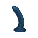 Tantus Curve 6.5 Inch Soft Silicone Dildo Malachite, designed for G-spot and P-spot stimulation.