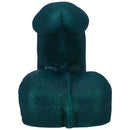 Tantus On The Go Silicone Packer Super Soft Emerald in a vibrant emerald color, designed for realistic packing.