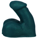 Tantus On The Go Silicone Packer Super Soft Emerald in a striking emerald color, designed for realistic everyday packing.