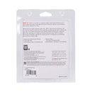 Tantus On The Go Silicone Packer Super Soft Emerald packaging back view with product details and specifications.
