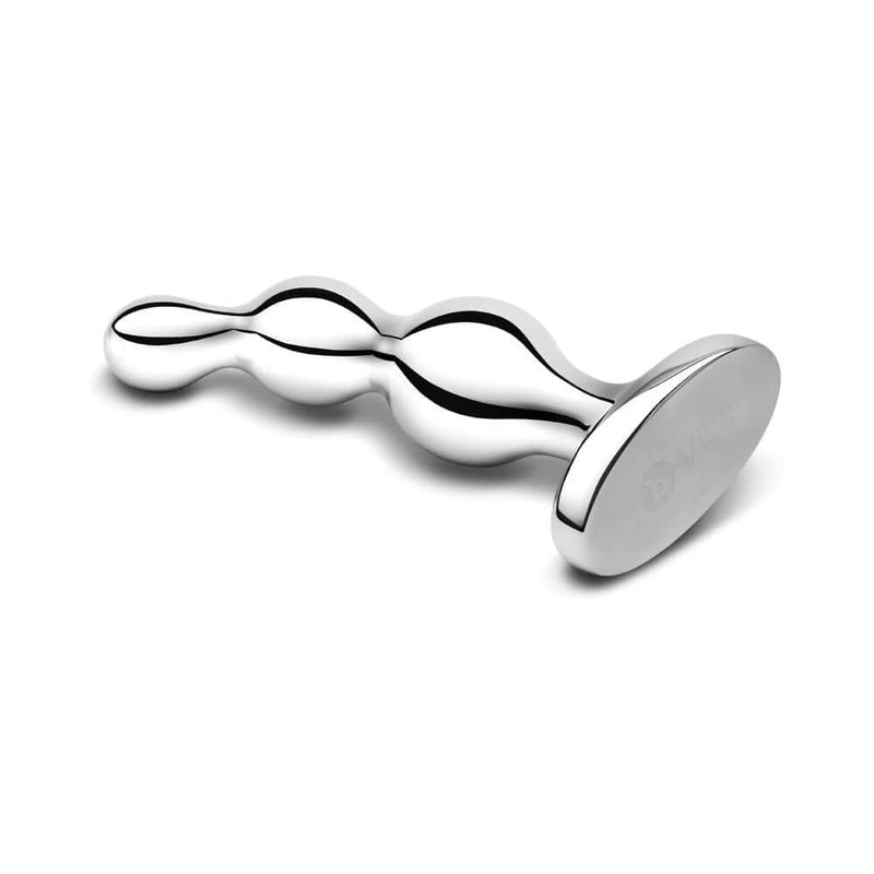 b-Vibe Stainless Steel Anal Beads designed for luxurious anal pleasure and smooth stimulation.