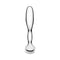 b-Vibe Stainless Steel Prostate Plug showcasing a sleek design for powerful P-spot stimulation.