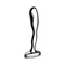 b-Vibe Stainless Steel Prostate Plug designed for P-spot stimulation with a sleek, shiny finish.