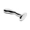 b-Vibe Stainless Steel Prostate Plug designed for luxury and intense P-spot stimulation.