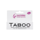Taboo Anal Desensitizing Gel 0.5 Oz Tube packaging by California Fantasies