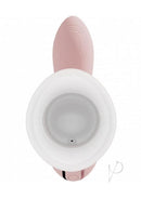 Vive Callalily Triple Motor G-Spot Vibrator Pink top view showcasing its design and suction function.