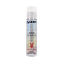 Playboy Slick Flavored Water-based Lubricant Strawberry 1 Oz bottle with playful branding and strawberry flavor.