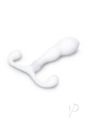 B-Vibe P-Spot Slim X Prostate Massager White designed for hands-free prostate stimulation.