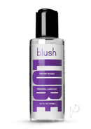 Blush Lube Water-Based Personal Lubricant 4 Oz bottle with black cap for smooth intimate moments.