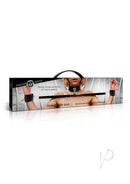 Master Series Dominion Steel Spreader Bar with Collar packaging featuring adult restraint system.