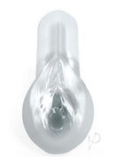PDX Wet Pussies Sorority Snatch Self Lubricating Stroker top view showing realistic design and textures.