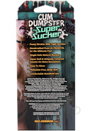 Super Sucker Cum Dumpster Ultraskyn Masturbator Pussy package showcasing its realistic design and features.