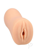 Palm Pal Virgin Stroker with Pop Her Cherry Juice Pussy, realistic design with textured interior for enhanced experience.