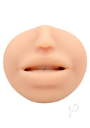 Super Sucker Cum Guzzler Ultraskyn Masturbator Mouth realistic texture and lifelike detailing for enhanced pleasure.