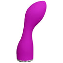 Xcitme Luma G-Spot Style Vibrator Purple featuring a teardrop-shaped design for optimal stimulation.