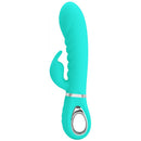 Dyso Bunny Soft Rabbit Vibrator for G-spot and clitoral stimulation with a smooth, body-friendly design.
