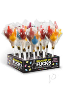 Bouquet of F's I Have to Give Lollipops 12 per Display with colorful lollipops in a playful arrangement.