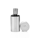 Doxy Bullet Rechargeable Vibrator Silver, sleek design with anodized aluminium for quiet, powerful stimulation.