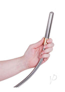 Hand holding the BMS Factory Stainless Steel Shower Douche Silver with flexible hose.