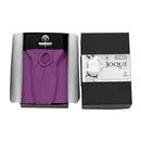 SpareParts Joque Double Strap Harness Purple Size A in packaging showcasing its design and features.