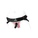 SpareParts Joque Double Strap Harness Pink Size A displayed on a mannequin for product showcasing.