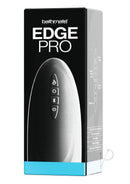 Bathmate Edge Pro Silicone Stroker Black and White packaging with ergonomic design and customizable stimulation features.