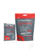 Dynamo Wellness Maximum Strength 7.5% Delay Wipe 6 Pack, featuring benzocaine for extended performance.