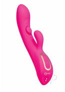 Bodywand G-Play Inner Tapping Silicone Vibrator Pink, featuring triple-stimulation design for enhanced pleasure.
