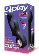 Bodywand G-Play Come Hither and Clitoral Vibrator Black packaging featuring dual stimulation design.