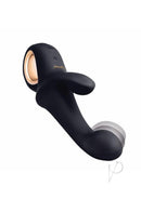 Bodywand G-Play Come Hither and Clitoral Vibrator Black featuring dual-stimulation design for pleasure.