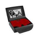 SpareParts Sasha Cinch Booty Short Harness Red Size 2XL in a stylish black box with a model image.