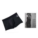 SpareParts Pete Trunks Nylon Packing Underwear Black Size 3XL displayed with product packaging.