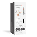Strap-On-Me Squirting Cum Dildo Small Vanilla packaging showing features and instructions for use.
