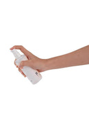 Svakom Moisturizing & Warming Water Based Lubricant 5.3 Oz held in hand for application.