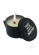 Naughty Notes Light Me If You're Horny 2 Oz Massage Candle