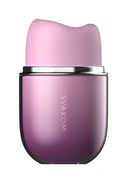 Svakom Klitty Suction & Licking Massager Lavender shown in sleek design, showcasing its playful cat-shaped features.