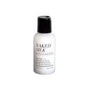 Naked Silk Hybrid Lubricant 2 Oz bottle, water-silicone blend for natural, silky feel in intimate moments.